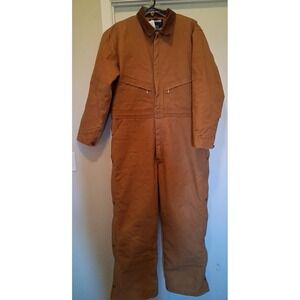 Walls Men's Blizzard Pruf Insulated Coverall Color Tan